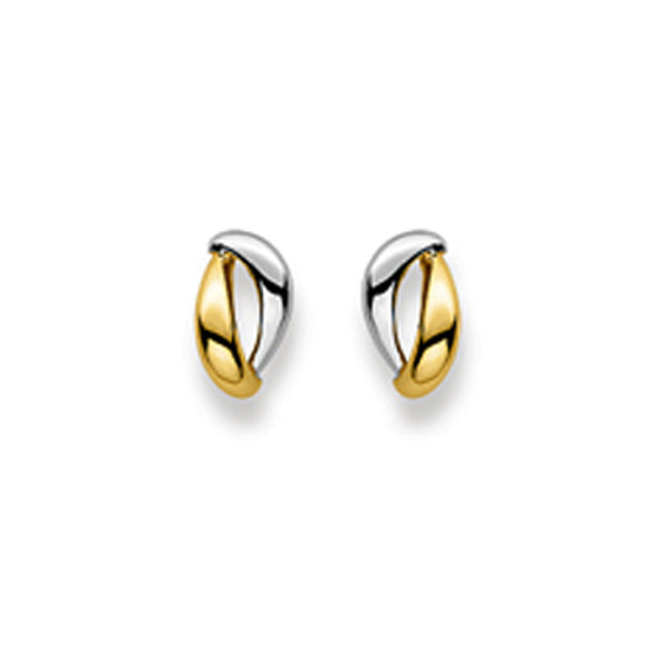 Ohrstecker 750/18 K Bicolor