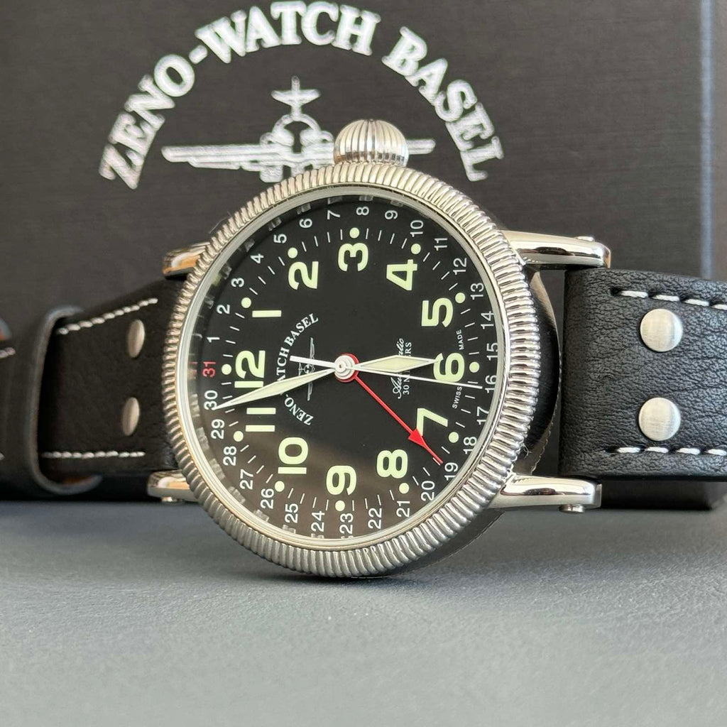 Zeno Watch Nostalgia XL Pointer date