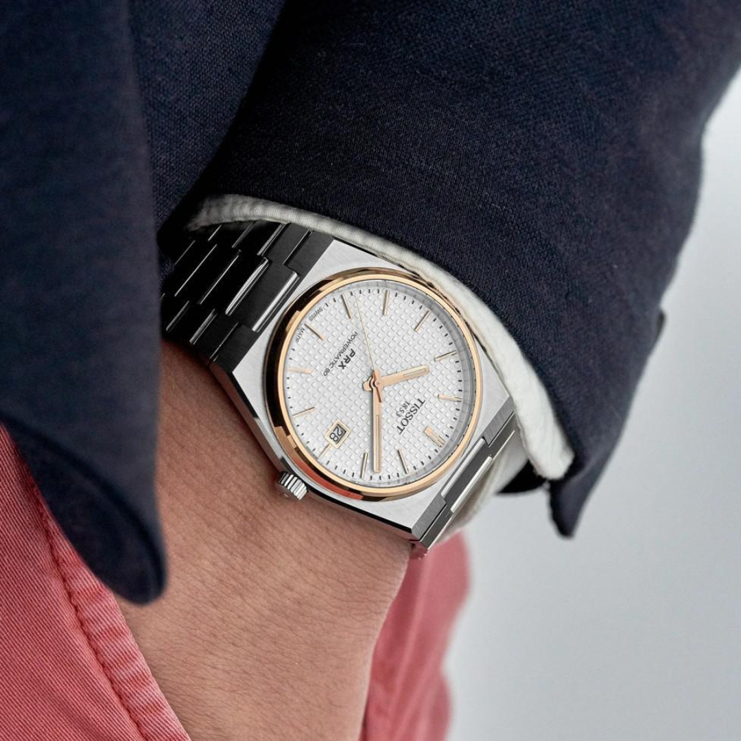 Tissot PRX 40 205 Powermatic 80 Silbrig
