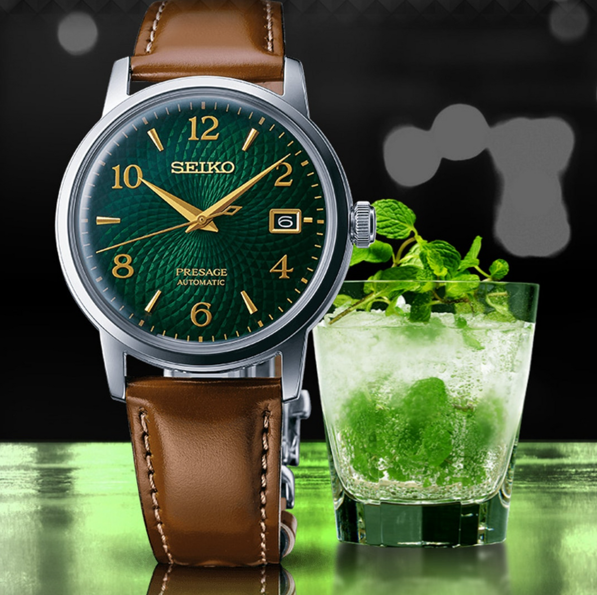 Seiko Presage Automatik Mojito Cocktail Time