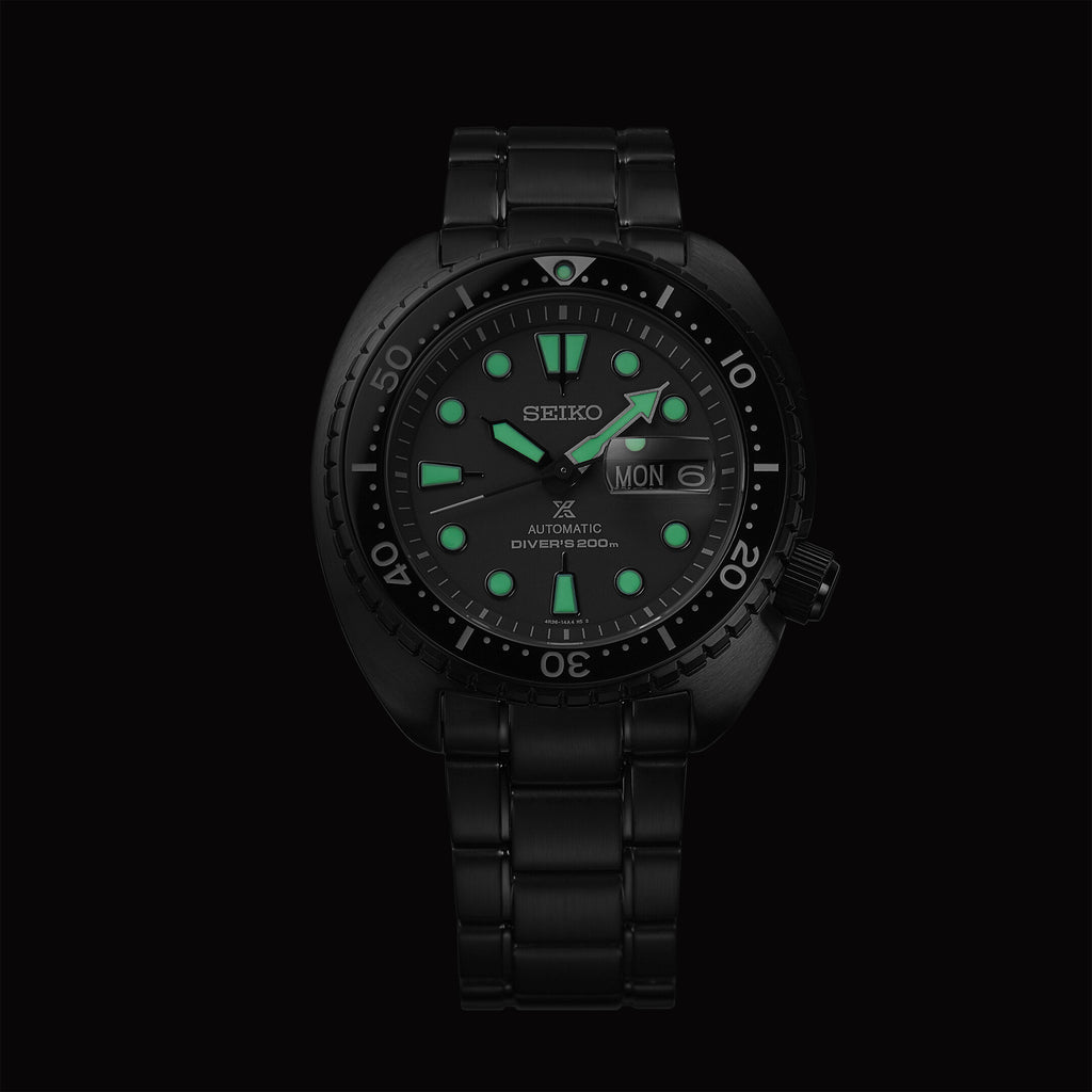 Seiko Prospex Black Series Night Vision Turtle Diver