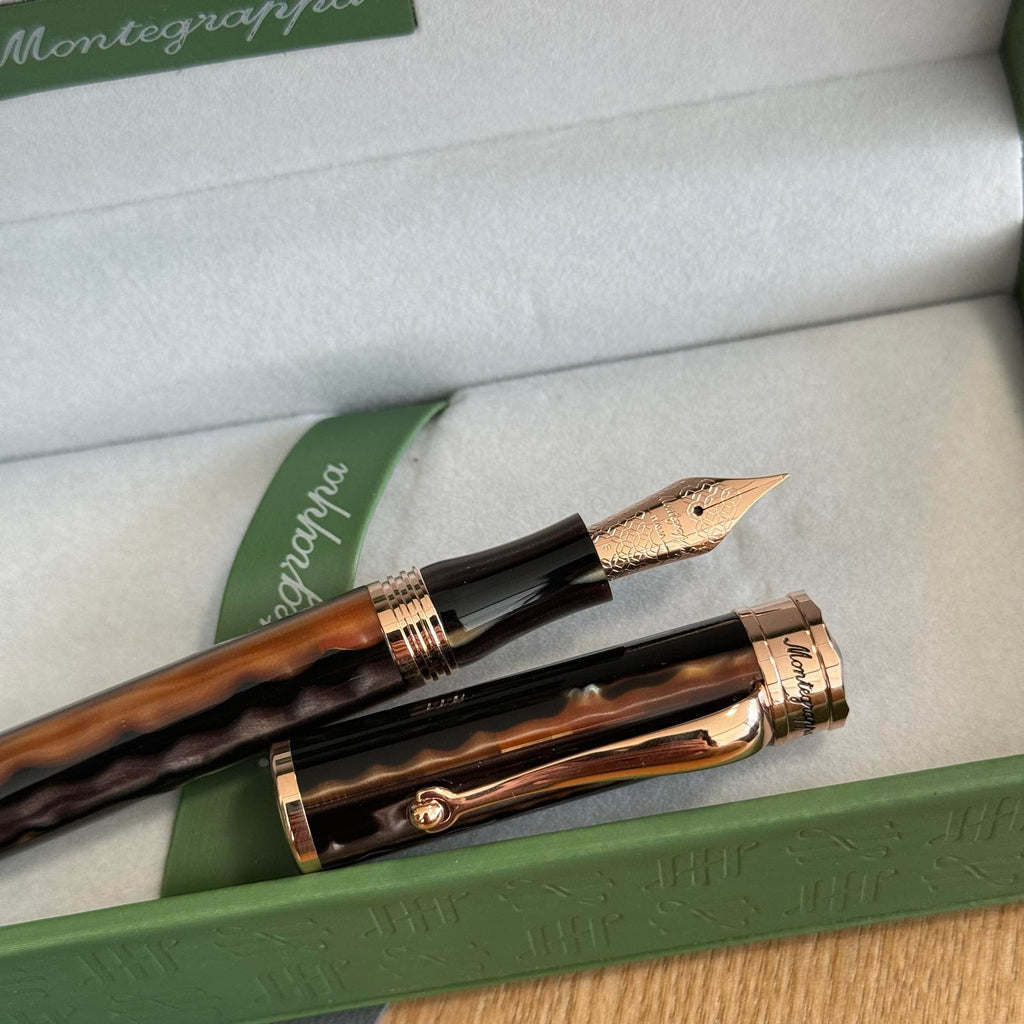 Montegrappa Ducale Brauner Füllfederhalter