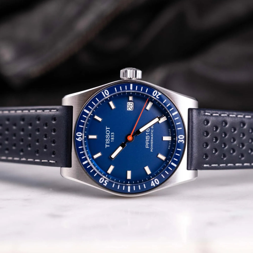 Tissot PR516 Powermatic 80 Blau