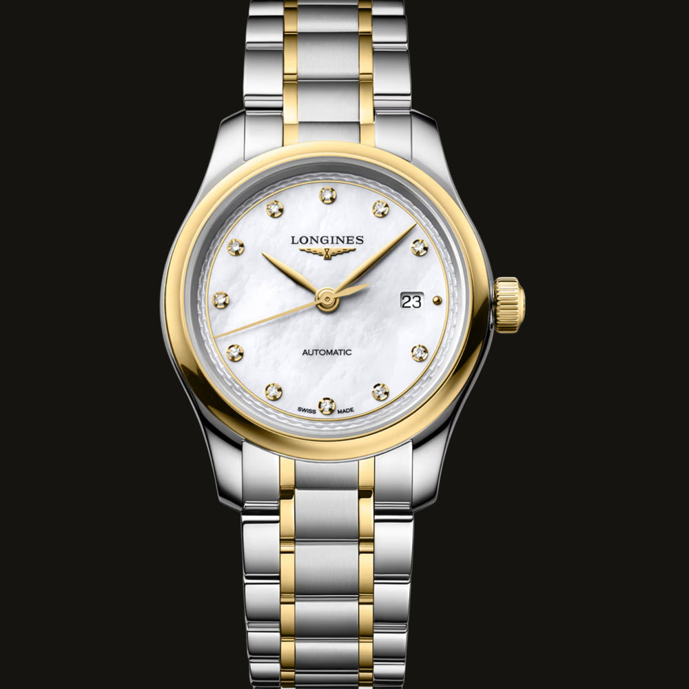 Longines Master Collection 30mm Bicolor Perlmutt