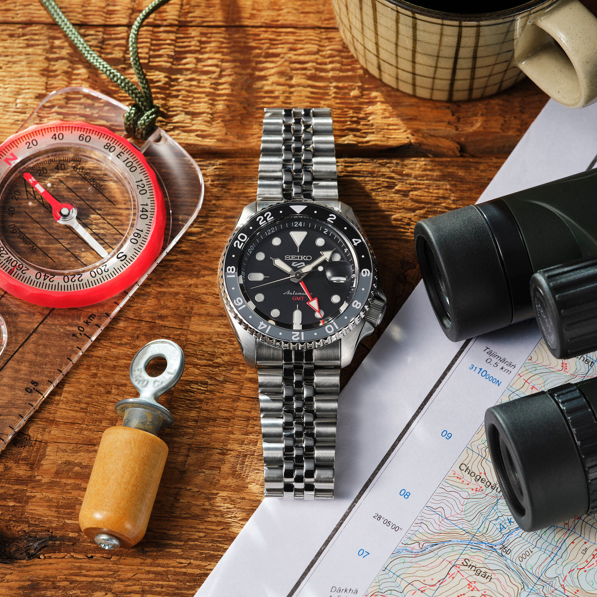 Seiko 5 Sports GMT Black Grape SKX Re-Interpretation