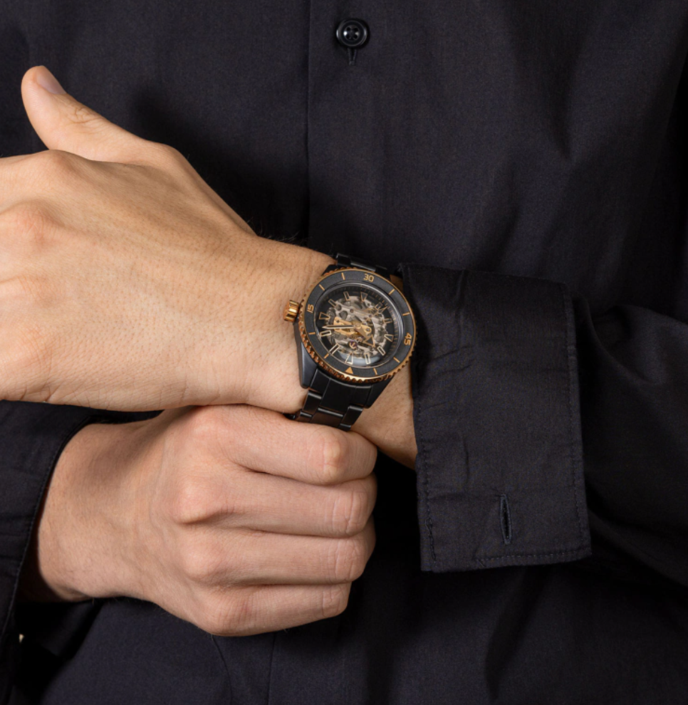 Rado Captain Cook XL High-Tech Ceramic Skeleton
