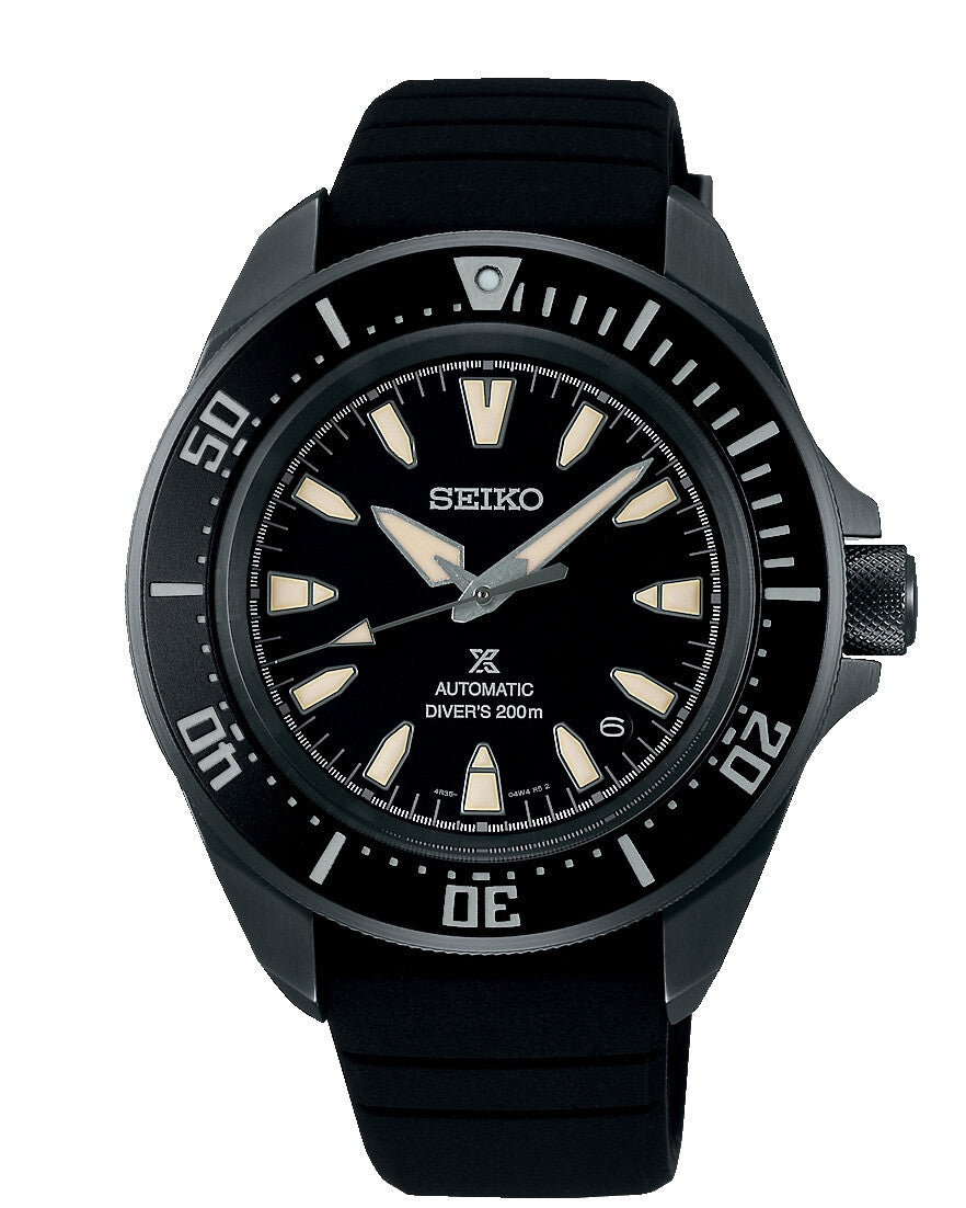 Seiko Prospex Automatik Diver´s Slim Samurai Schwarz