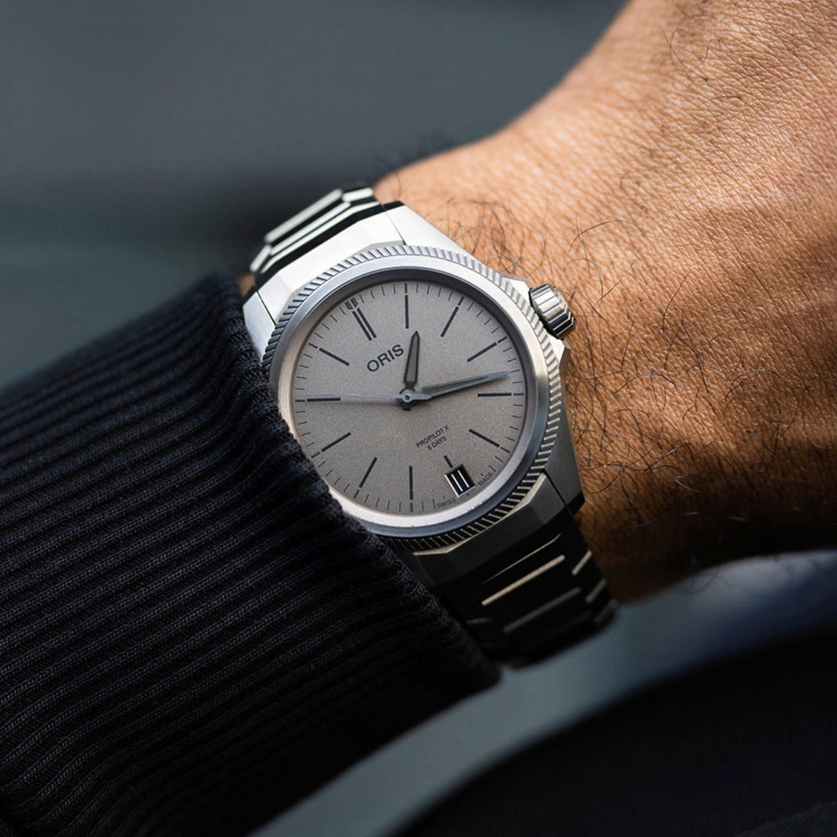 Oris ProPilot X Calibre 400 Grau