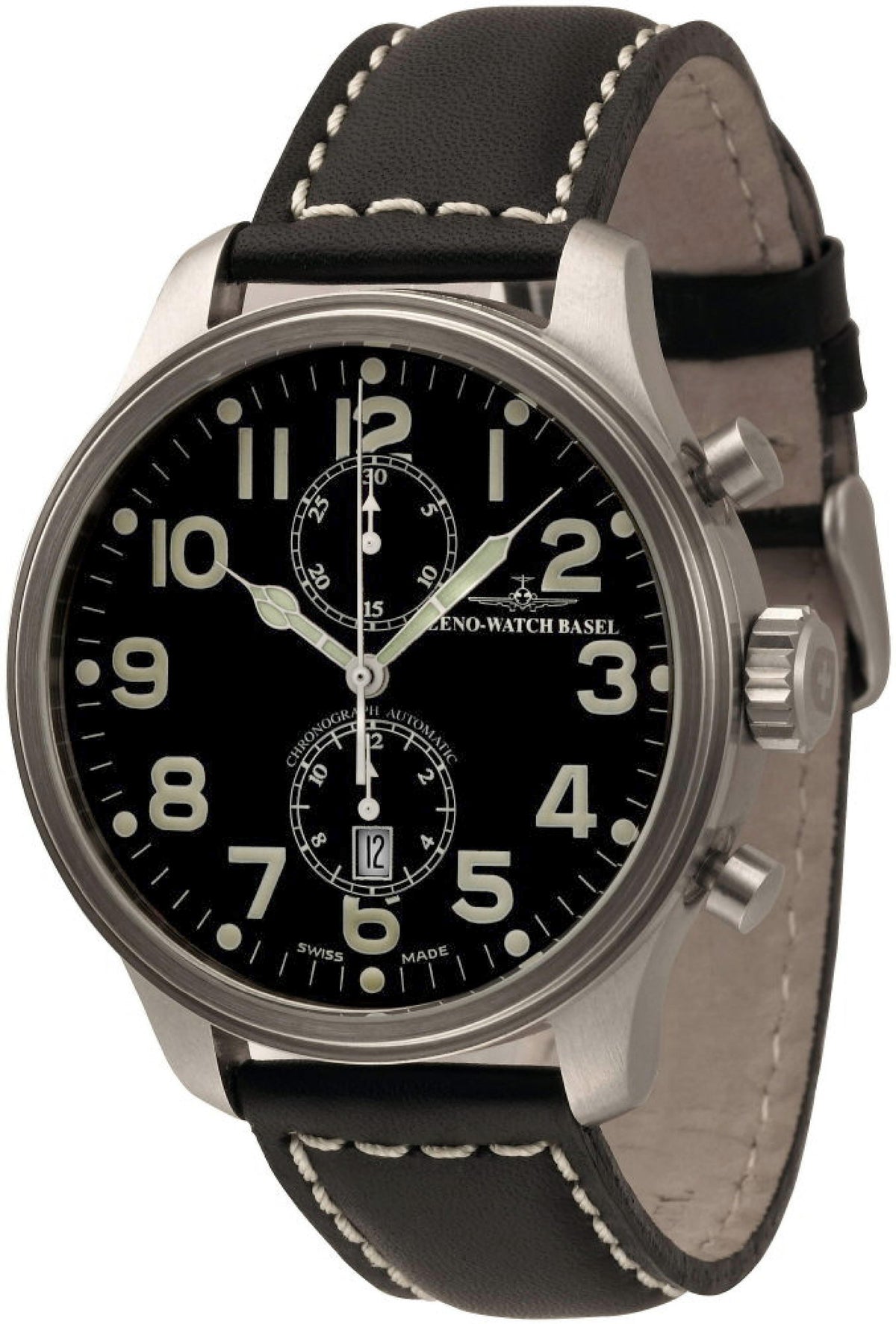 Zeno Watch OS Pilot Chronograph Bicompax