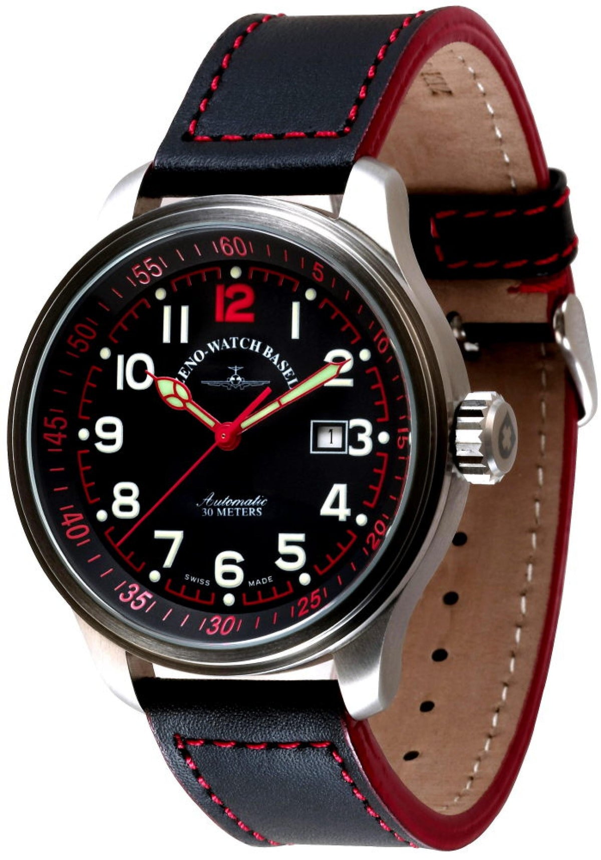 Zeno Watch OS Pilot Minute bezel ring Automatic - Limited Edition