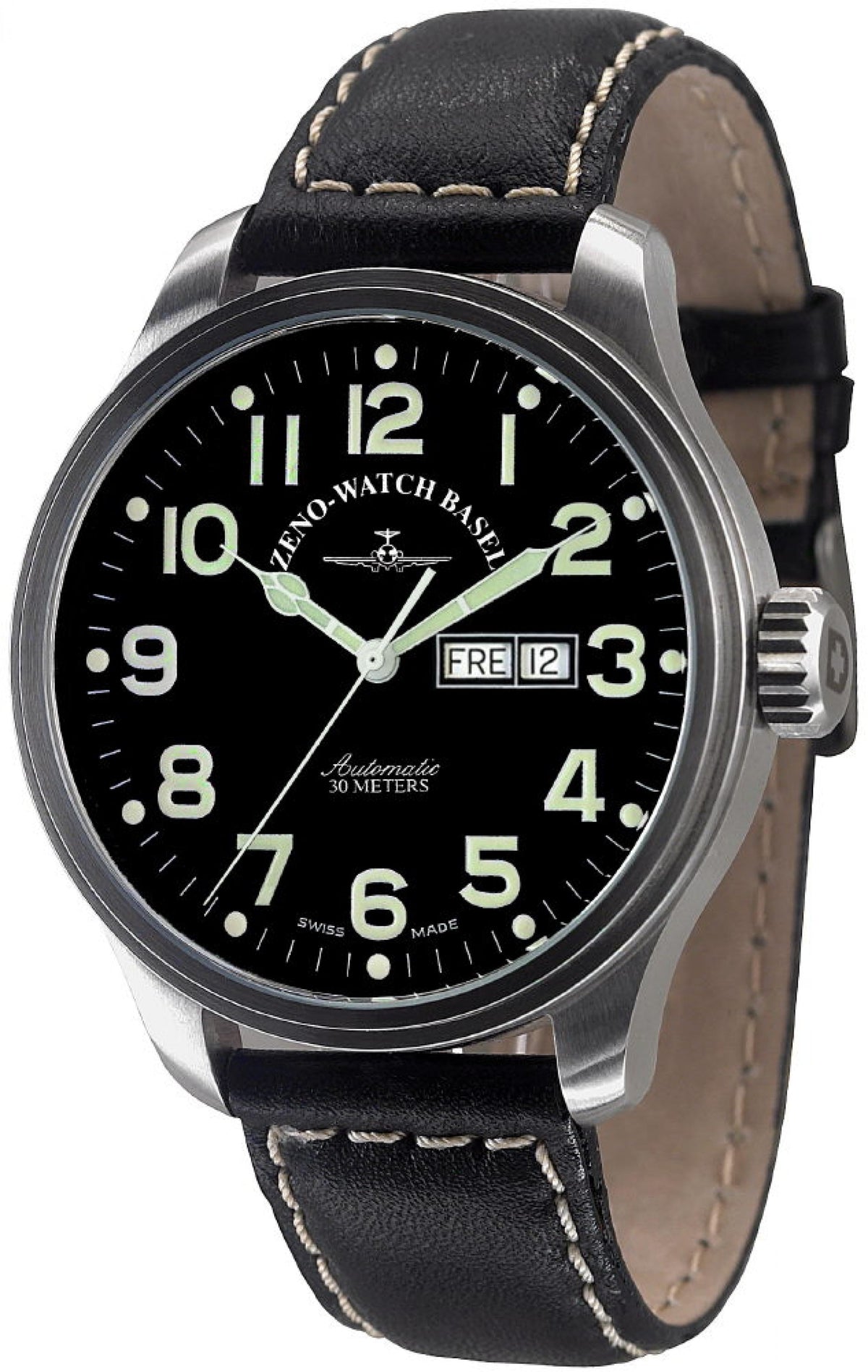 Zeno Watch OS Pilot Day Date