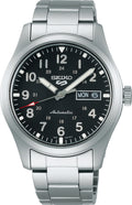 Seiko 5 Sports Automatik Day-Date Silbrig / Schwarz