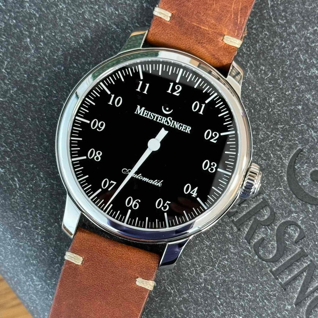 Meistersinger Granmatik Automatic Black Dial Men's Watch