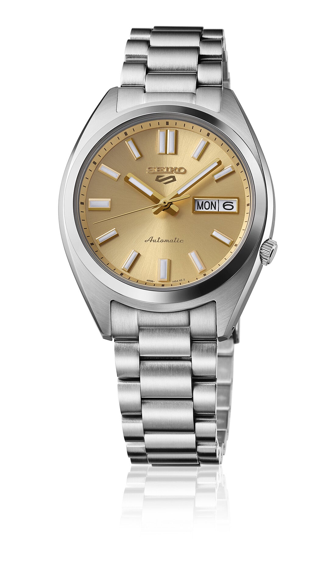 Seiko 5 Sports SNXS Automatic Gold