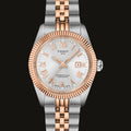 Tissot Ballade Powermatic 48 COSC 30mm Bicolor / Silbrig