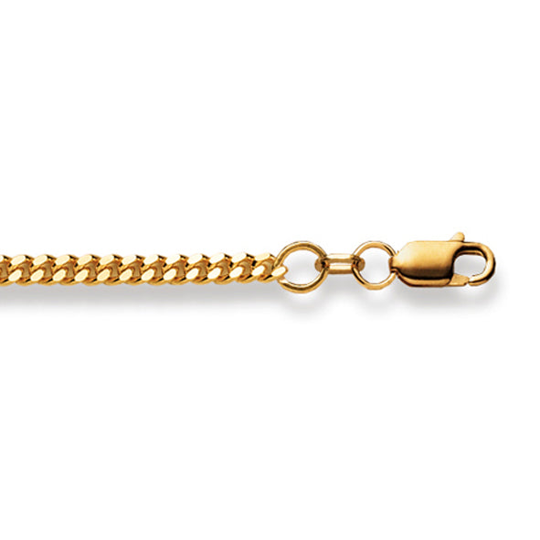 Panzerarmband 750/18 K Gelbgold 2,8mm