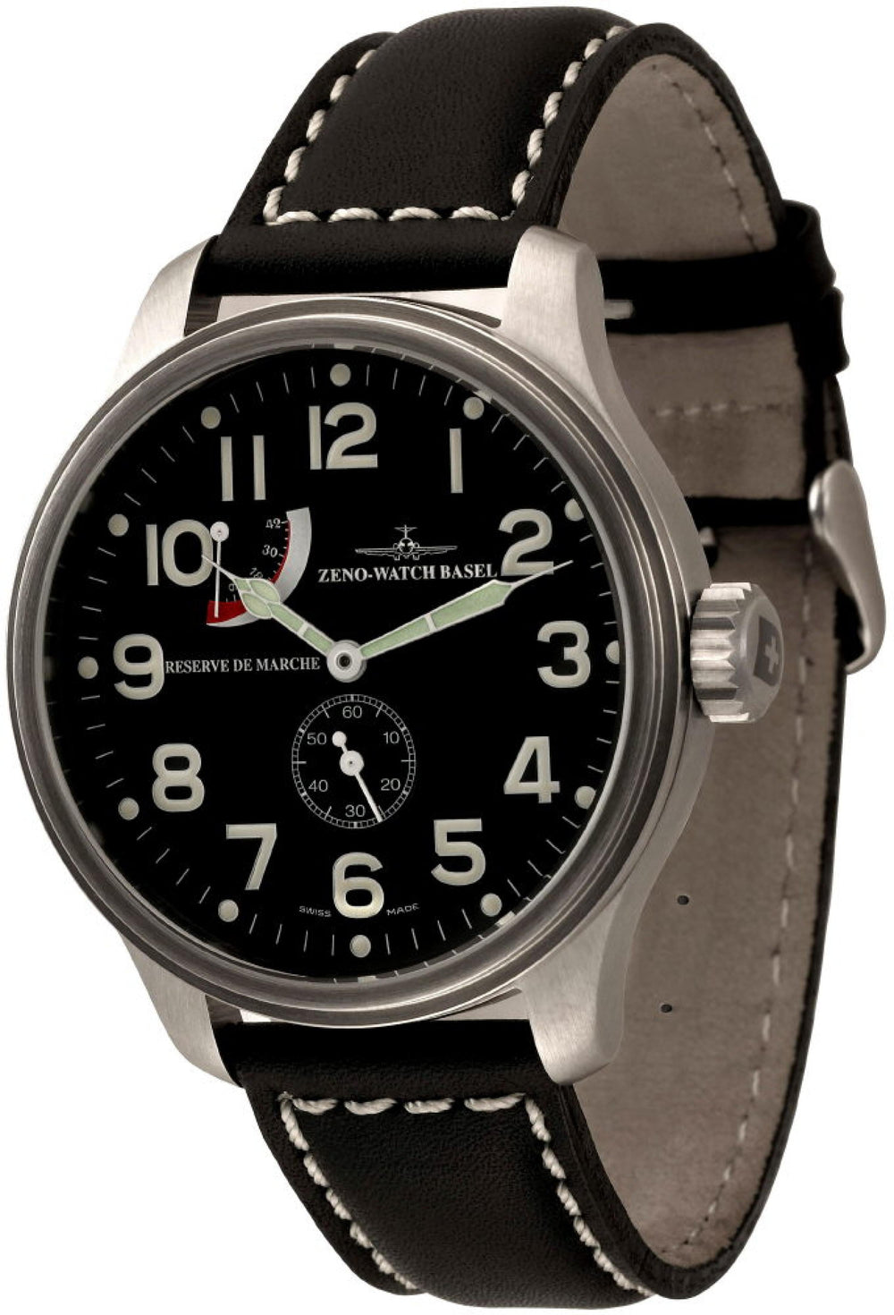 Zeno Watch OS Pilot Power Reserve
