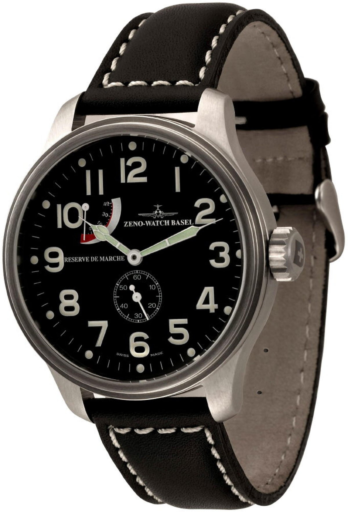 Zeno Watch OS Pilot Power Reserve