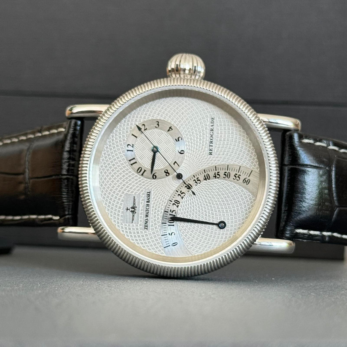 Zeno Watch Regulator Retrograde
