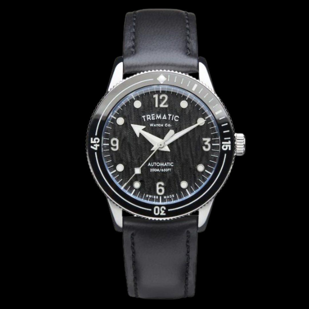 TREMATIC AC 14 CHARCOAL BLACK 39MM