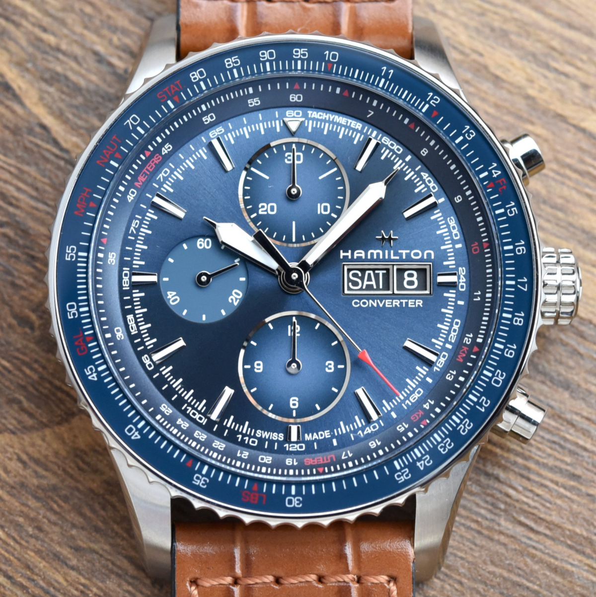 Hamilton Khaki Aviation Converter Auto Chrono