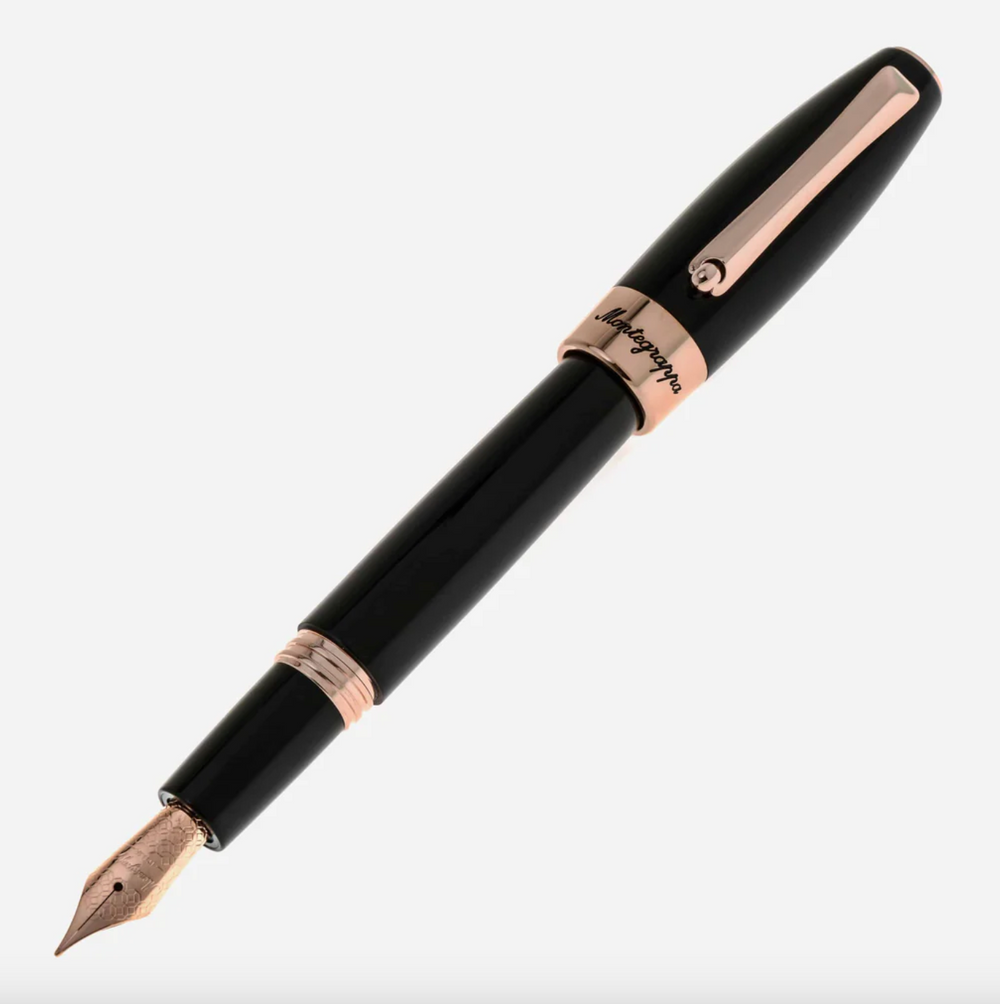 Montegrappa Fortuna Füllfederhalter Schwarz