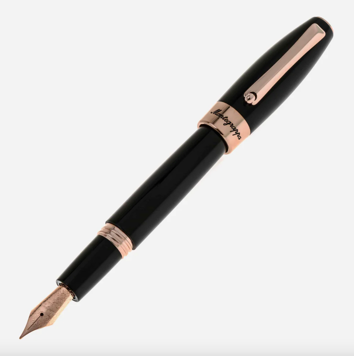 Montegrappa Fortuna Füllfederhalter Schwarz