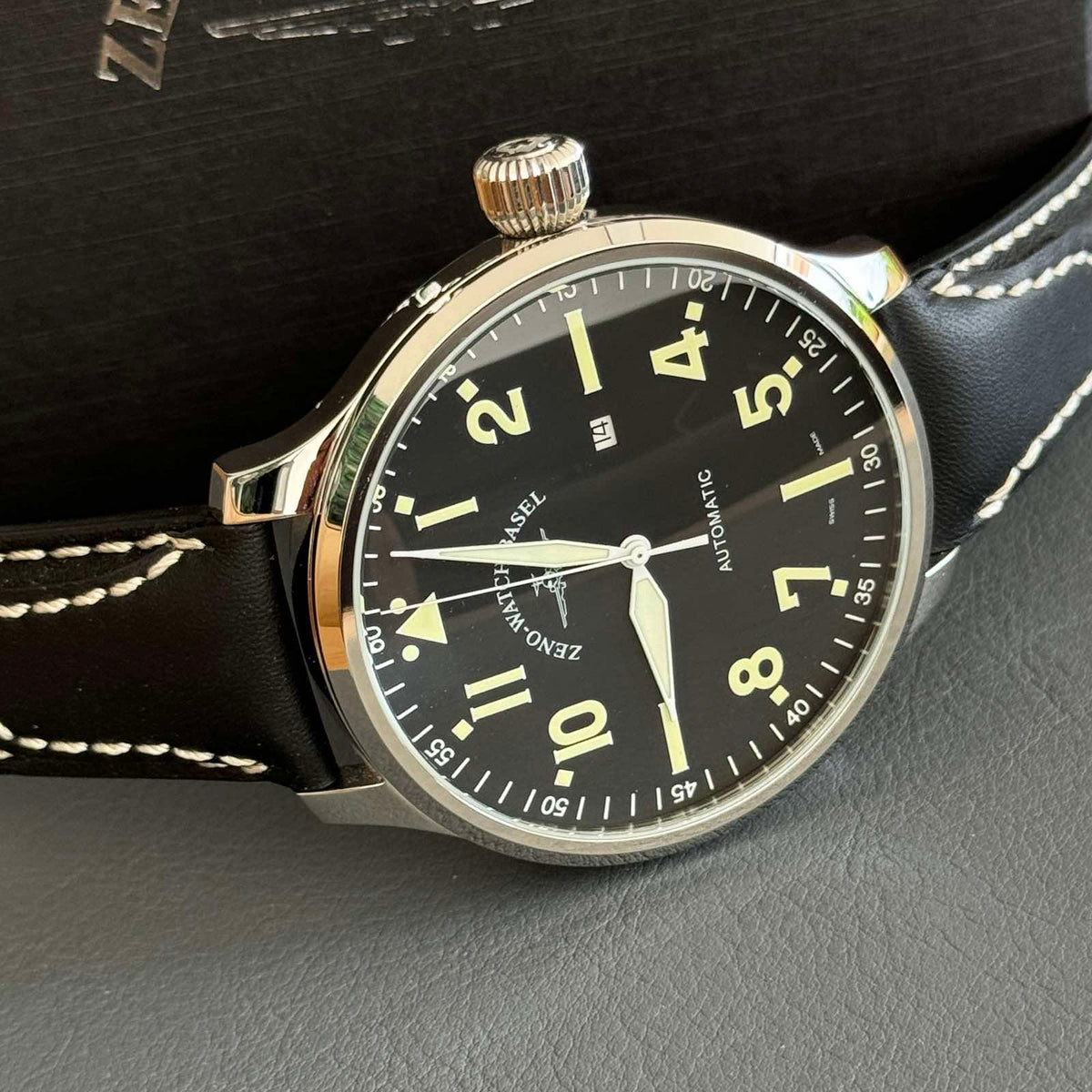 Zeno Watch Super Oversized SOS Automatic