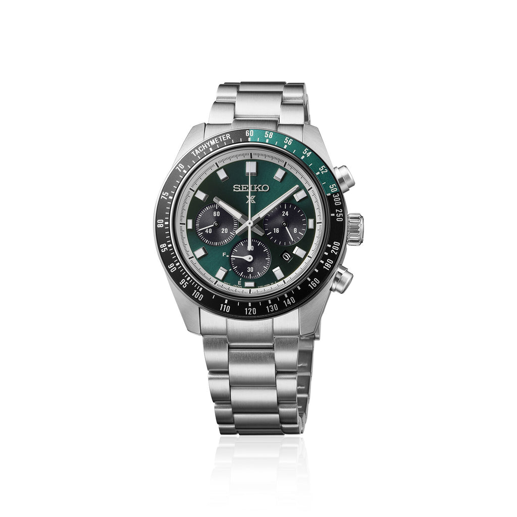 Seiko Prospex Speedtimer Solar Chronograph Racing Green