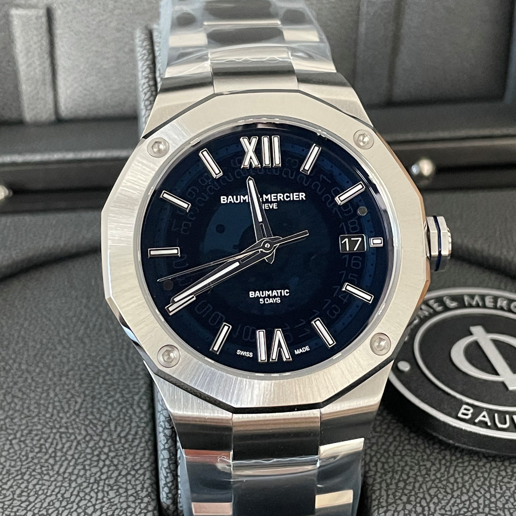 Baume & Mercier Riviera Blue Baumatic