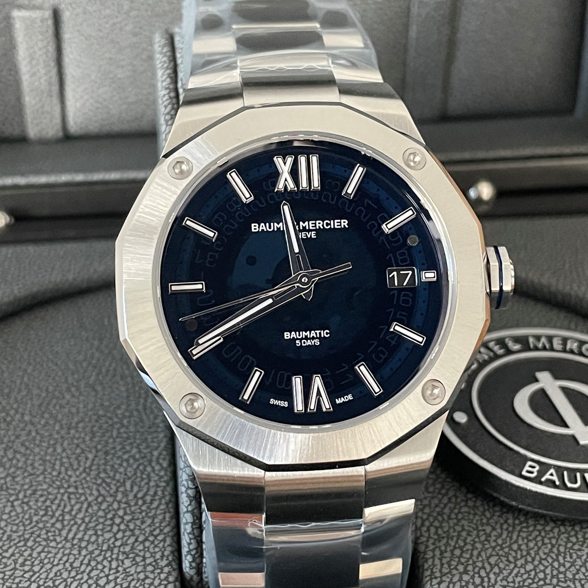 Baume & Mercier Riviera Blue Baumatic
