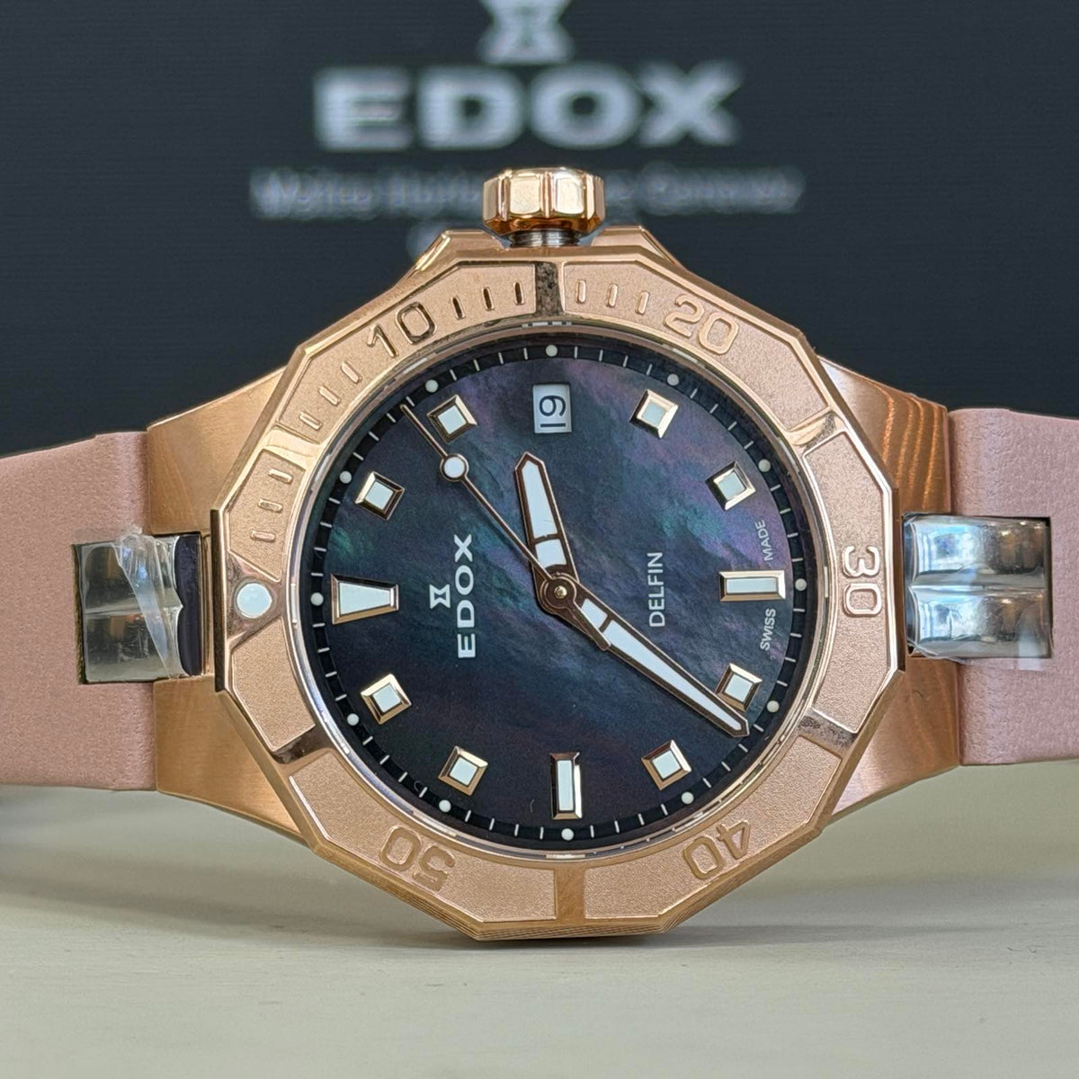 Edox Delfin Diver Date 38