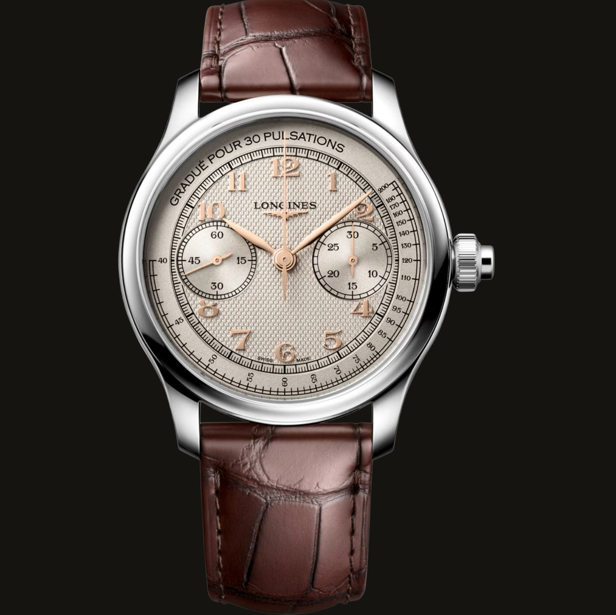 Longines Master Collection Chrono Monopusher 41mm Elfenbein