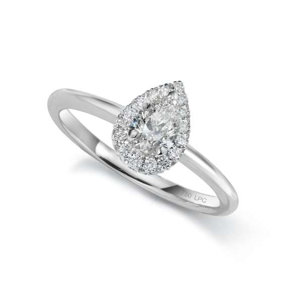Damenring Fantasy 18K/750 Weissgold