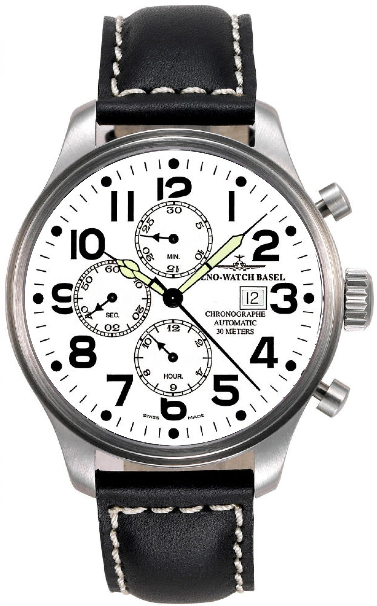Zeno Watch Oversized Pilot Basilea Chrono