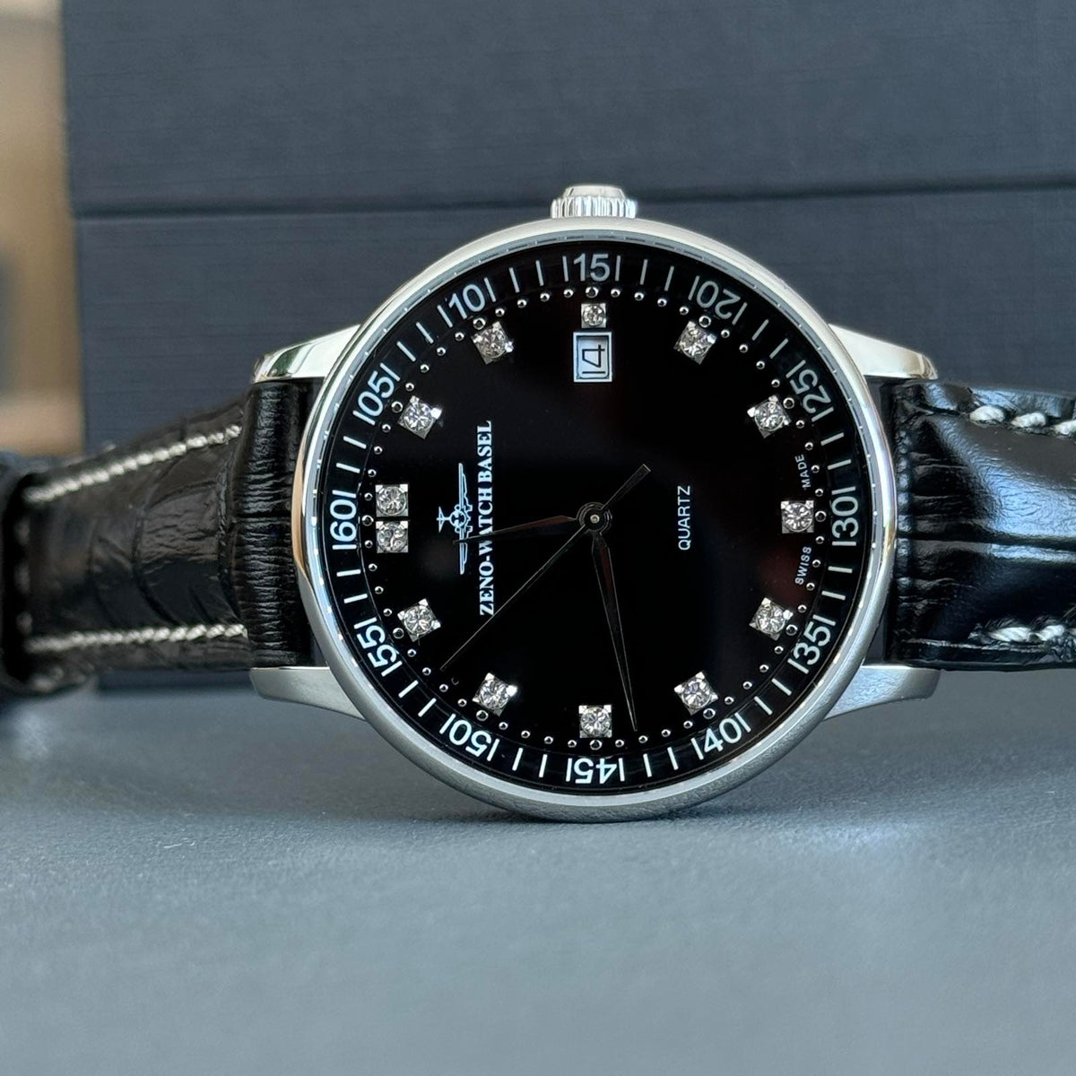 Zeno Watch Medium Size Crystals Swarovski®