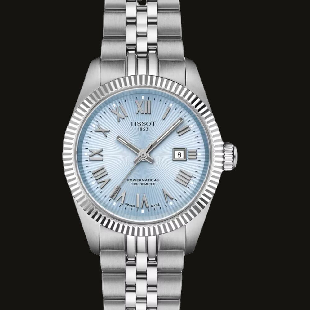 Tissot Ballade Powermatic 48 COSC 30mm Ice Blue
