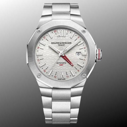 Baume et Mercier Riviera 10658 Automatik GMT Ø 42mm