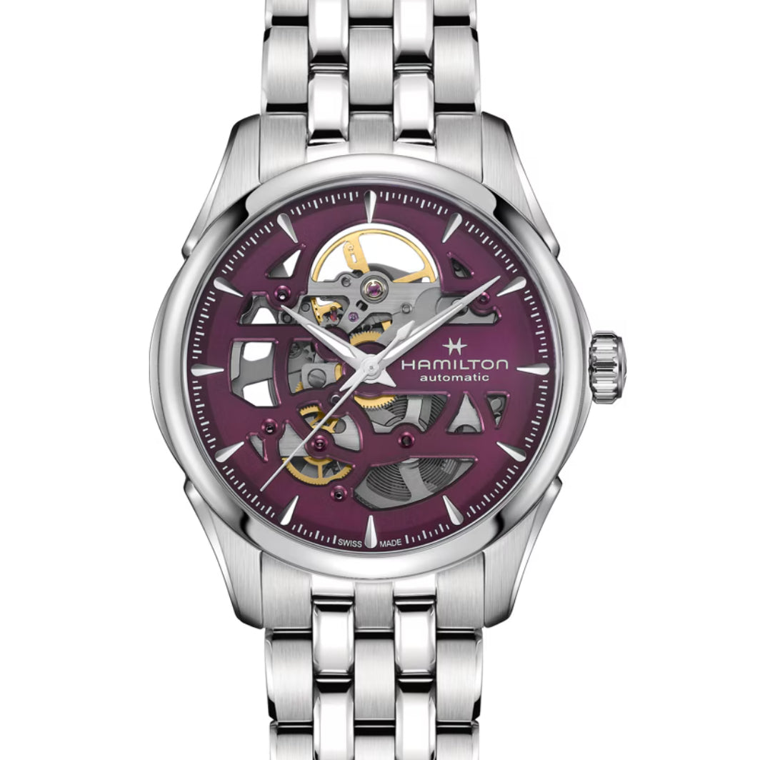 Hamilton Jazzmaster Skeleton Lady Violett