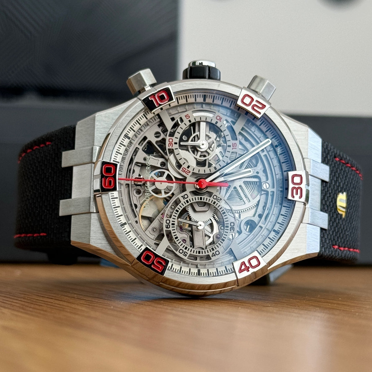 Maurice Lacroix AIKON Chronograph Skeleton Special Edition Mahindra Racing