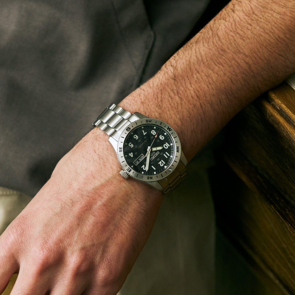 Seiko 5 Sports Field Automatic 41 Camo Black