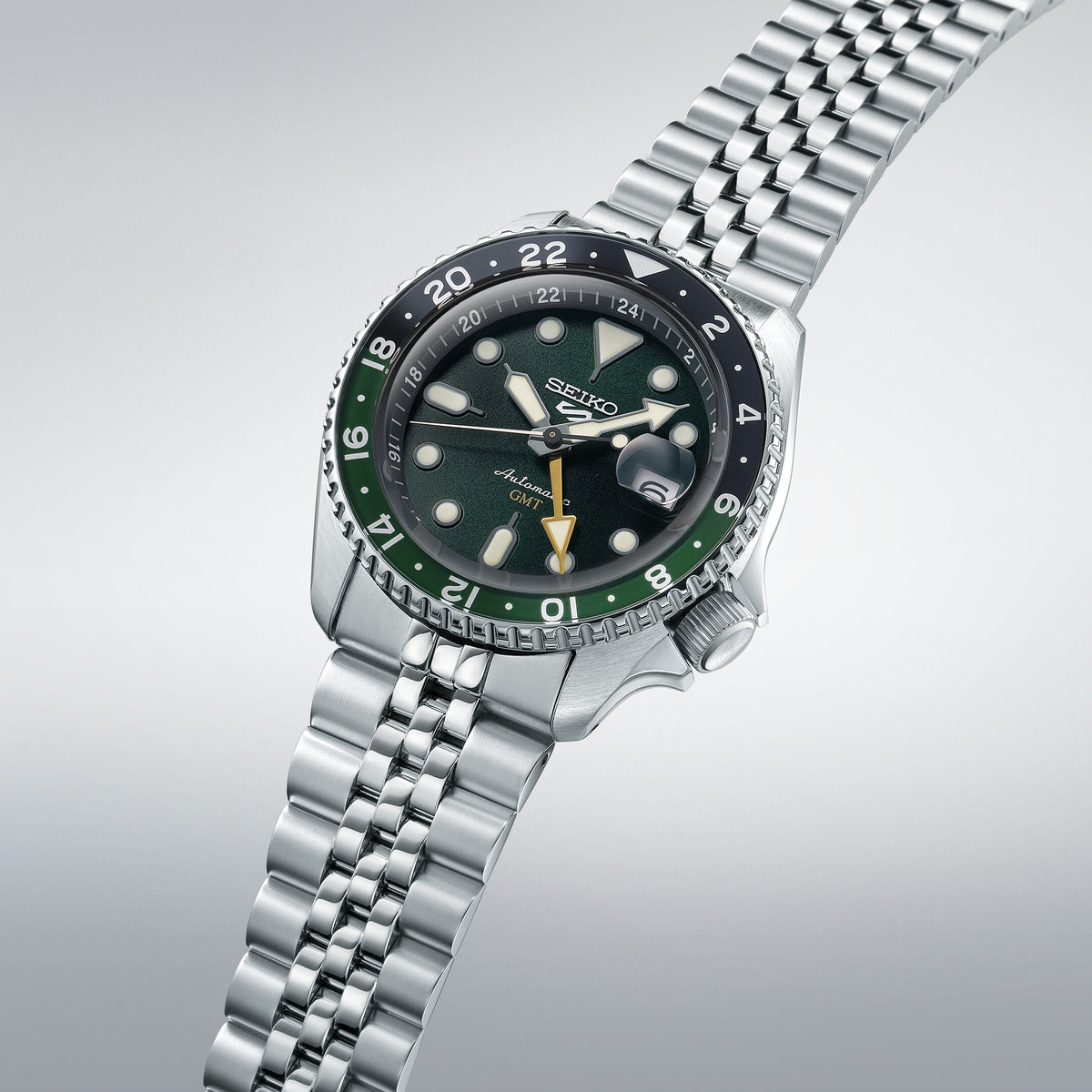 Seiko 5 Sports GMT Deep Green SKX Re-Interpretation