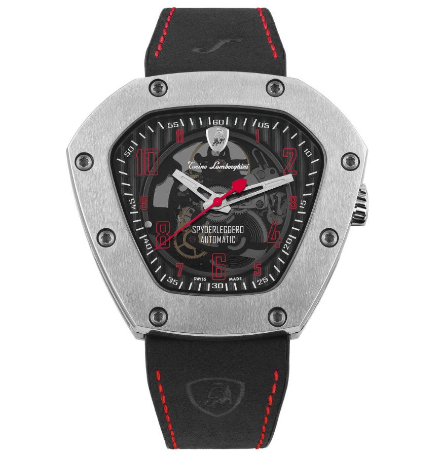 Tonino Lamborghini Spyder Automatic Spyderleggero Skeleton Red