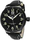 Zeno Watch Super Oversized Pilot Big Date black