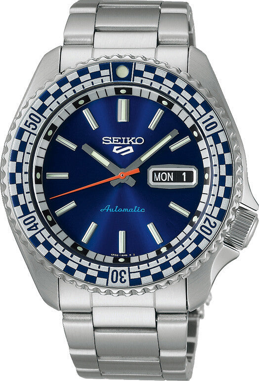 Seiko 5 Sports Retro Color Petrol Blue Special Edition