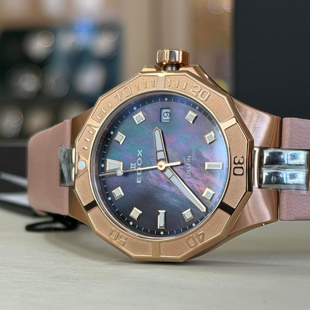 Edox Delfin Diver Date 38
