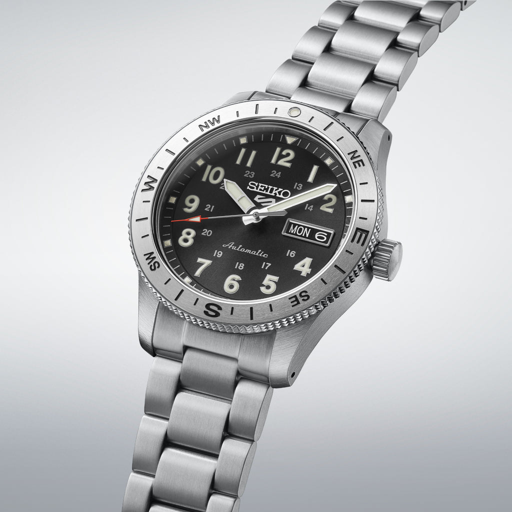 Seiko 5 Sports Field Automatic 41 Camo Black