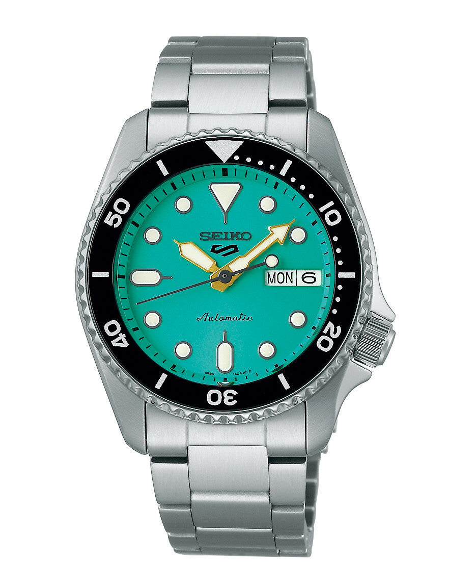 Seiko 5 Sports Automatik Day-Date Grün