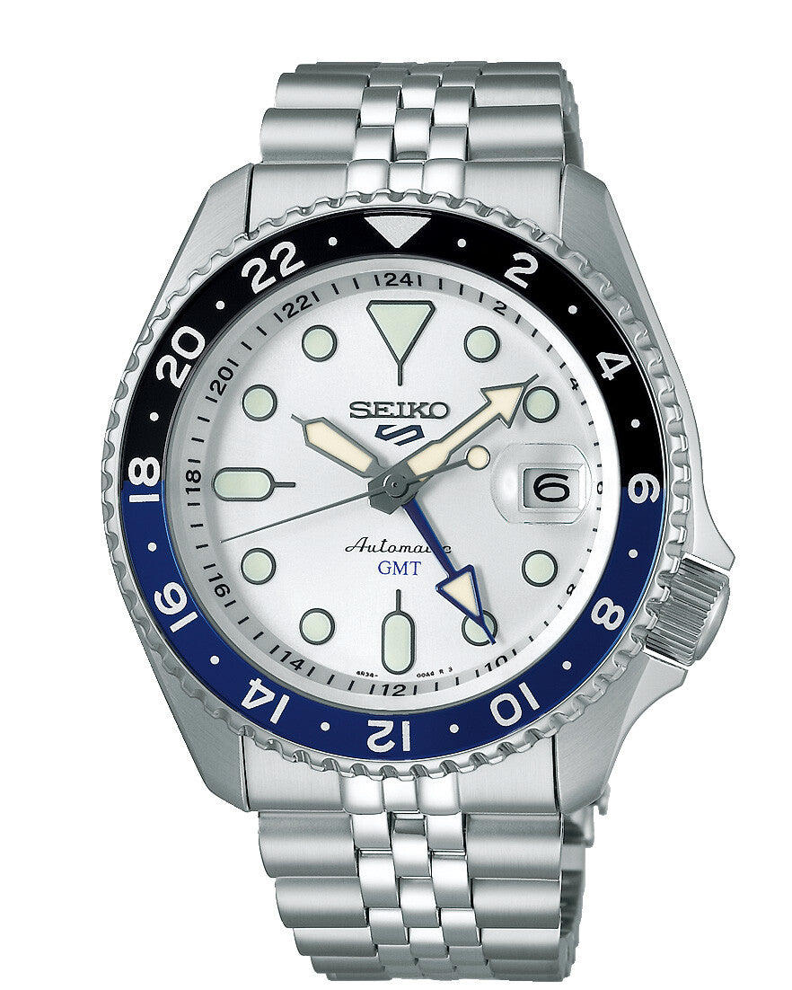 Seiko 5 Sports GMT Silver Cloud SKX Re-Interpretation