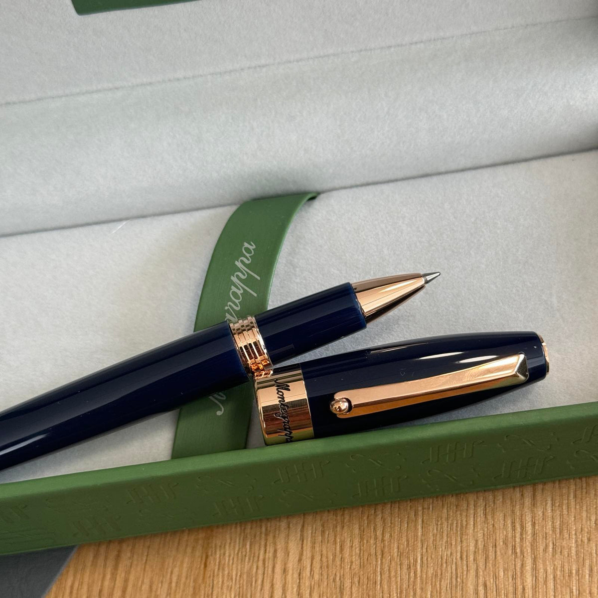 Montegrappa Fortuna Blauer Rollerball Stift
